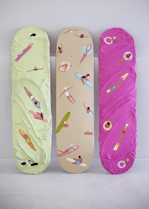 Surf Side I  - Original Skateboard