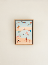 Beach In Spring - Original Artwork