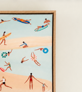 Beach In Spring - Original Artwork