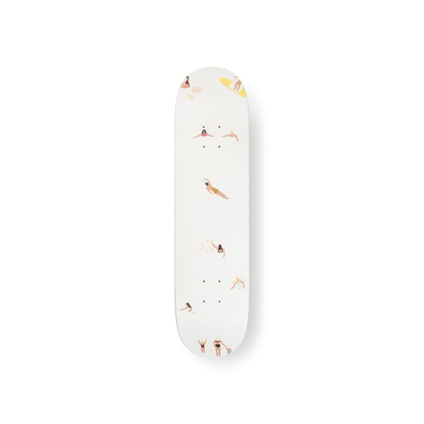 Too Busy Surfing To Skate - Limited Edition Skateboard