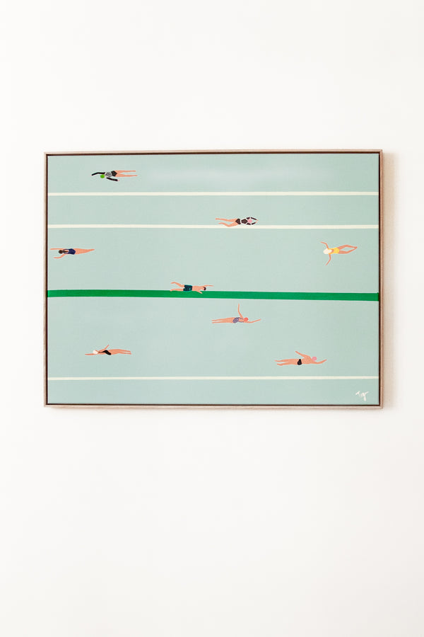 Swim Lane - Original Artwork